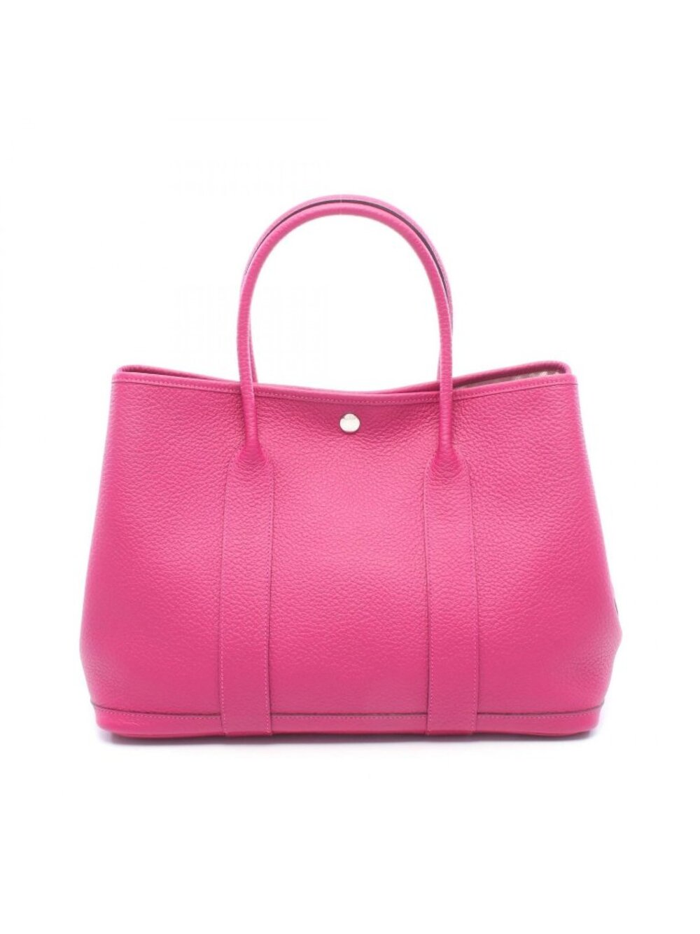 Hermes Tote Bag Garden Party PM Rose Purple